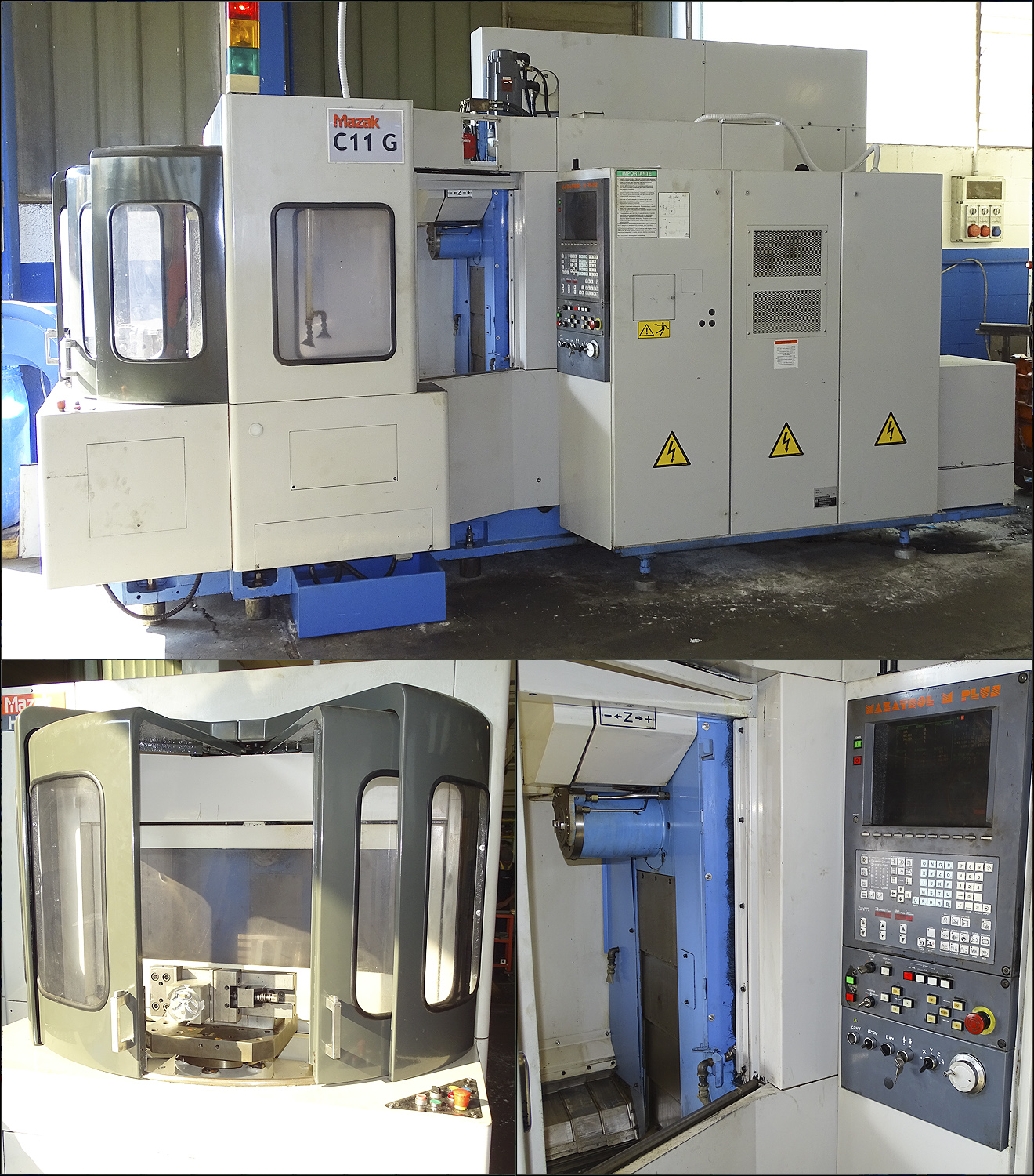 FRESA CAMBIO PALLET MAZAK H 415